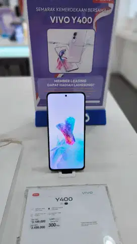NEW VIVO Y400 Free Gift TWS HP Tahan Air Kedalaman 2 Meter