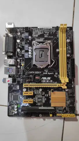 Mainboard, Motherboard ASUS H81 patah PIN