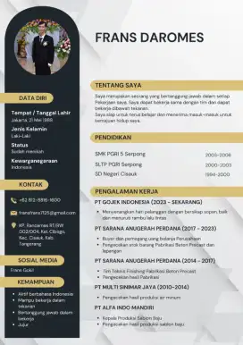 Butuh kerjaan apa saja