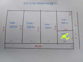 INVESTASI TANAH KAVLING 110M2 132JT DEKAT JL PAJANGAN,JK13436