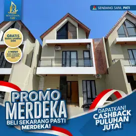 Bosstania Park Pati: Rumah Gaya Eropa + Promo Agustus Super Untung