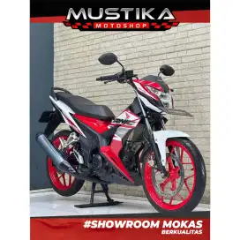 EDISI MERAH PUTIH!! HONDA SONIC 150 TH 2021 SUPER MULUS NOPOL N KAB