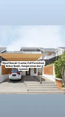 Dijual Rumah Cluster Full Furnished di Premier Pavilion Jakarta Barat