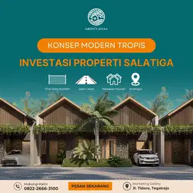 Rumah Salatiga : Rumah Baru Siap Huni Cocok Untuk Investasi di Kota