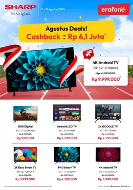 TV mulai dri ukuran kecil sampai besar