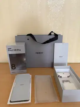 OPPO Find X8 Pro White 16/512GB Like New Garansi On