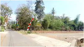 Jalan kavling lebar dan view hijau – tanah dijual Jogja lokasi Mororej