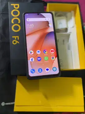 Poco F6 Ram 12/512+16 Mulus Fulset