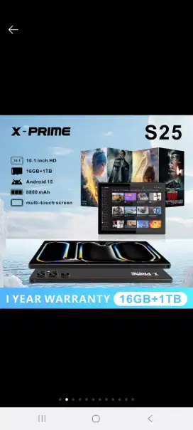 Tablet PC X prime 2025