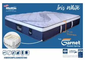 Pocket springbed merk american pillo 160x200