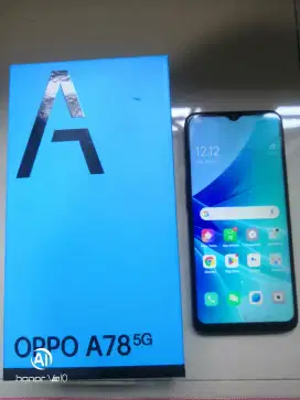 Jual Oppo A78 5G second full set like new