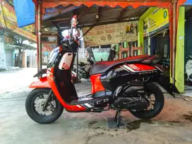 Info jual motor Honda Matic Scoopy tahun 2023, Pajak hidup, SS lengkap