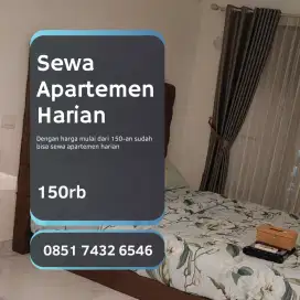 Disewakan apartemen harian Bassura city murah jakarta timur