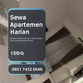 Disewakan apartemen harian Kalibata City termurah Jaksel Pancoran