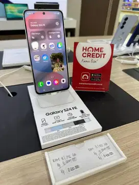 Samsung S24 FE 256GB promo cicilan homecredit mulai 700 ribuan