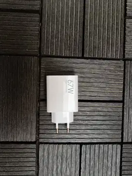 Adapter 67w watt xiaomi original cas charger like new