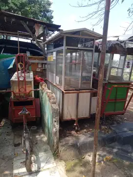 Gerobak seken untuk perlengkapan dagang