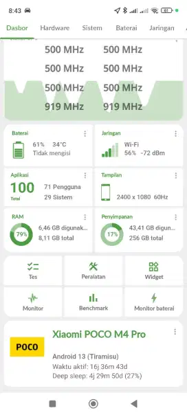 Poco m4 pro 8+3 internal 256 Nfc