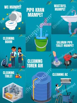 SALURAN MAMPET DAN CLEANING SERVICE