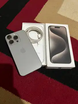 Iphone 15 pro 128gb iBox mulus full ori