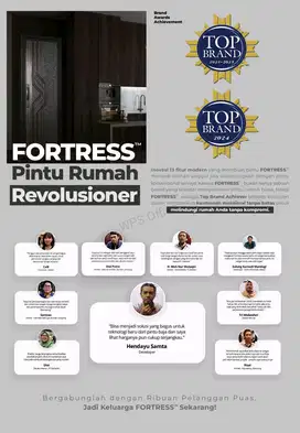 Pintu Rumah Baja Fortress