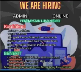 Loker Admin Untuk Online Shop