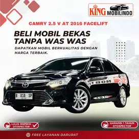 ( king mobilindo ) Camry 2.5 V matic 2016, KM 80rb Terawat !!