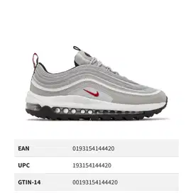 Nike Air Max 97 Golf ‘Silver Bullet