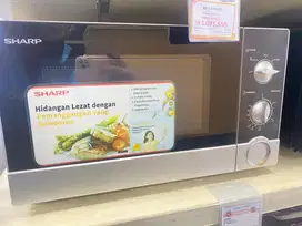 Microwave & Grill merk SHARP & ELECTROLUX #PakaiKredivoSefleksibelitu
