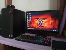 Pc editing dan gaming / intel i5 6500,,ram 8gb ddr4,,monitor 19inch