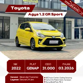 TOYOTA AGYA 1.2 GR 2022