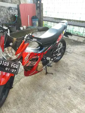 satria Fu 2012 motor terawat .