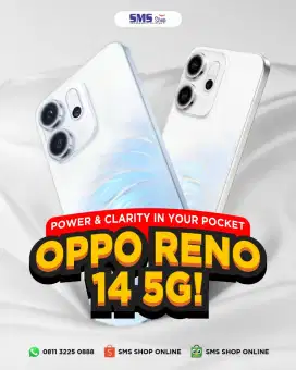 OPPO RENO 14 SERIESS BISA KREDIT SYARAT E-KTP SAJA!!