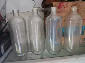 Botol bensin 1 liter 6pcs 60rb