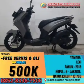 DP 500 RIBU YAMAHA LEXI TAHUN 2018