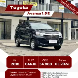 [KM 54RB] TOYOTA AVANZA 1.5 E AT 2018