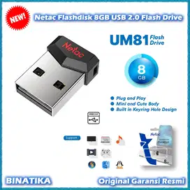 Netac Flashdisk 8GB USB 2.0 FlashDrive All Type Original Garansi Resmi