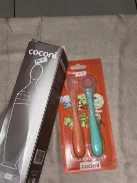 Silicone Spoon & Silicone baby feeder COCONI