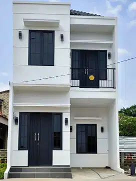 Rumah 2 lantai siap huni dekat tol 700 jutaan
