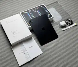 iPad Pro M4 256gb Fullset Garansi On