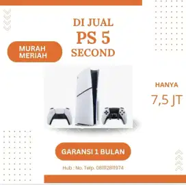 PS5 bekas pemakaian rental