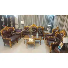 KURSI SOFA JATI UKIR MEWAH