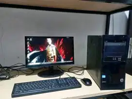 PC Fulset Core i3 gen 3 Ram 8 Gb Hardisk 500 Gb VGA 1 Gb Monitor 19 in
