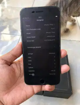 JUAL CEPAT IPHONE 7+ 128 gb ex inter