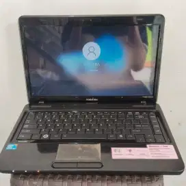 JUAL LAPTOP TOSHIBA L740 CORE i3-M380 RAM4GB HDD500GB WIN10PRO
