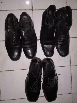 SEPATU PANTOFEL KERJA ASLI 100% KULIT HALUS KONDISI 99%CAKEP MULUS