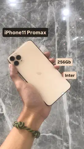 iPhone 11 Promax 256 Inter All Op Murah