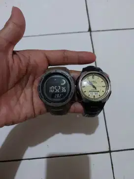 Jam secend casio dan digitec  mines tali
