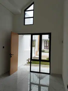 Rumah milenial Konsep mezanin di TO Cipayung Depok