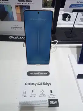 promo cicilan bunga 0% gratis 1x cicilan Samsung s25 edge ram 12 256gb